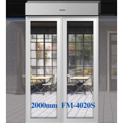 Olimpia Splendid | Stainless Steel Air Curtains |Isolate Convection|2000mm Wide