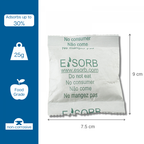 Dry Packs Eco-Sorb 25g xQty10 Dry Packs Eco-Sorb 25g xQty10