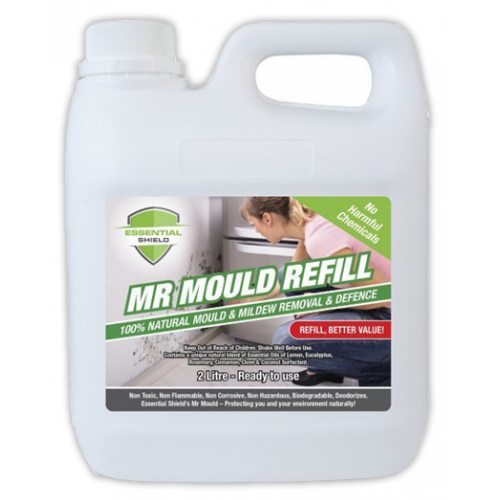 New! Mr Mould 2L Essential Oil Cleaner Refill "Great Smell" New! Mr Mould 2L Essential Oil Cleaner Refill "Great Smell"
