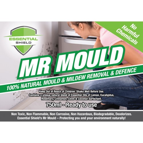 New! Mr Mould 2L Essential Oil Cleaner Refill "Great Smell" New! Mr Mould 2L Essential Oil Cleaner Refill "Great Smell"