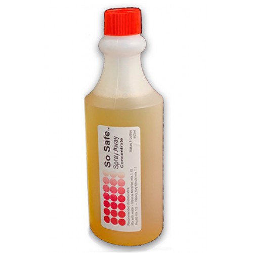 Spray Away Bacteria & Mould Killer Concentrate 500ml *Makes up 4 more Bottles* Great Value! Spray Away Bacteria & Mould Killer Concentrate 500ml *Makes up 4 more Bottles* Great Value!