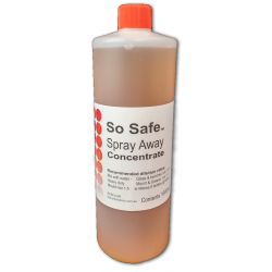 Spray Away Bacteria & Mould Killer Concentrate NEW 1000ml *Makes up 8 more Bottles* Great Value!