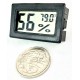 Mini Humidity Meter - BLACK |Humidity** includes batteries | Ideal for camera and music cases, small cabinets,car dashboard etc Mini Humidity Meter - BLACK |Humidity** includes batteries | Ideal for camera and music cases, small cabinets,car dashboard etc