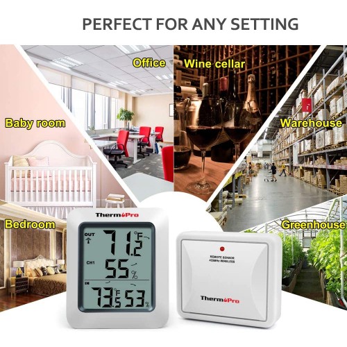 Meter Thermo Pro Wireless - Temperature/Humidity meter with remote sensor Meter Thermo Pro Wireless - Temperature/Humidity meter with remote sensor