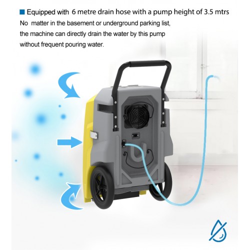 ALR-ELITE 125L "COMING" Ductable-125L/day LGR Dehumidifier-Coated Coils ALR-ELITE 125L "COMING" Ductable-125L/day LGR Dehumidifier-Coated Coils