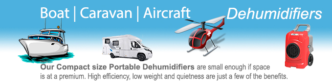 Boat Caravan Aircraft Dehumidifiers from Damp Solutions Australia